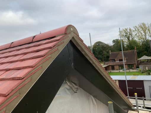 This is a photo of a roof recently installed carried out in Rugby. Works have been carried out by Rugby Roofing company